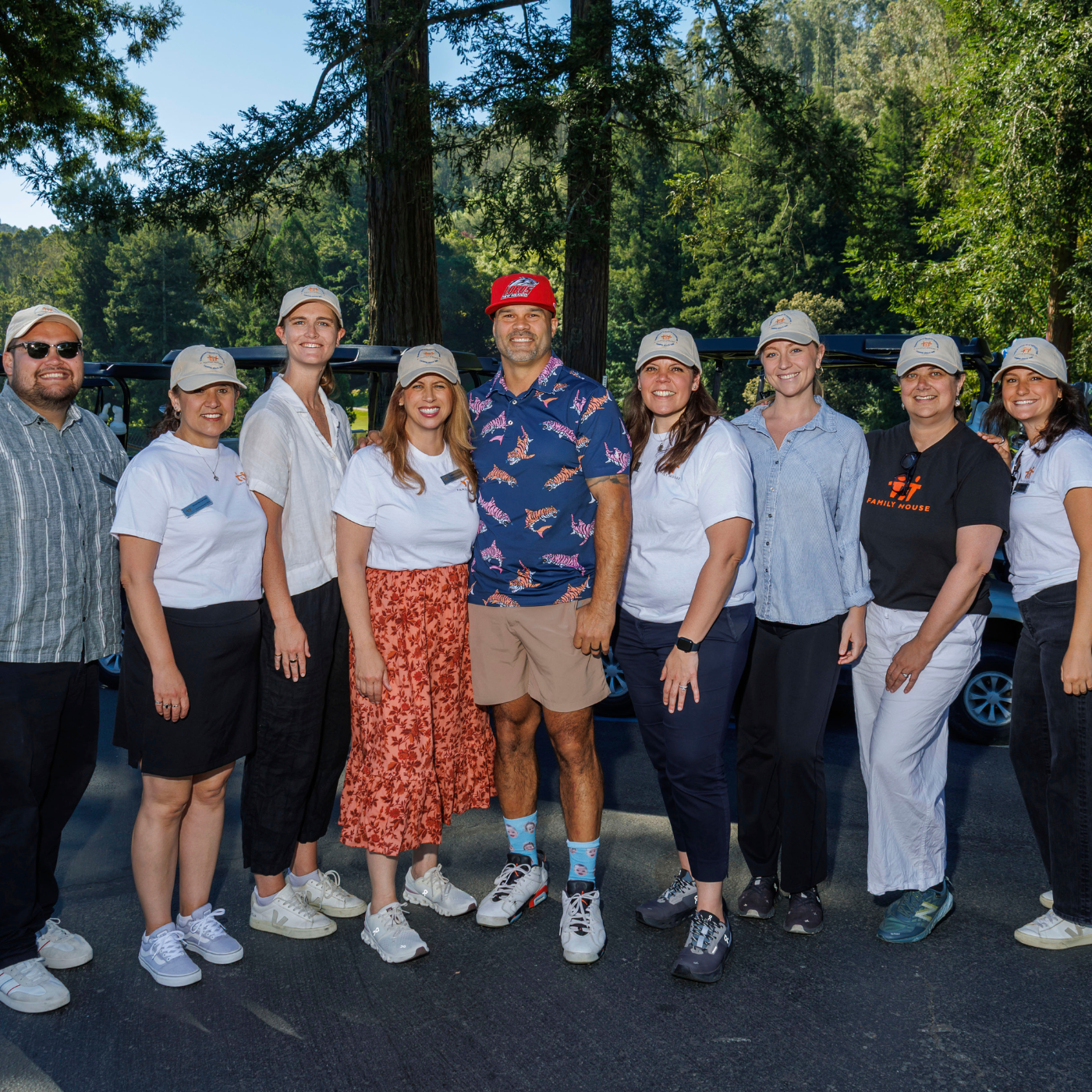 Golf group photo